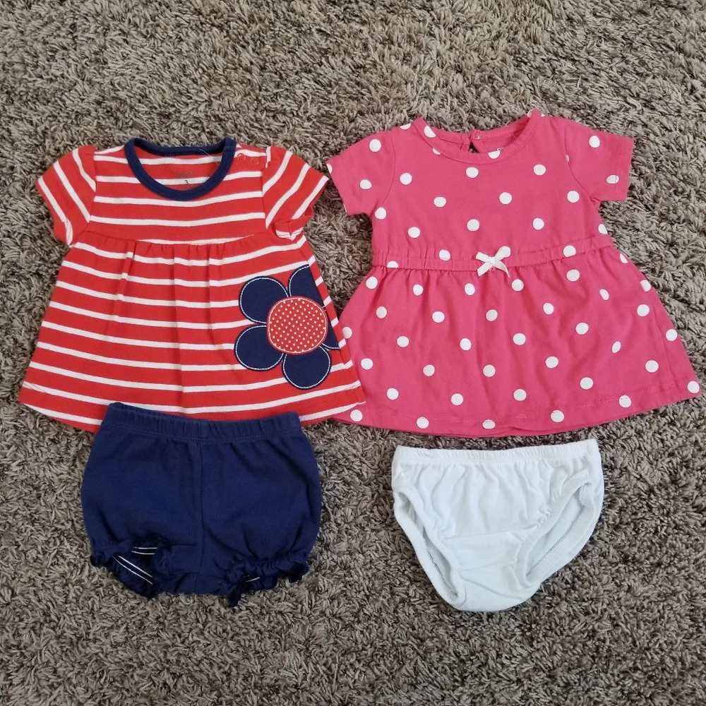 Carter's 16 Piece Summer Bundle Girls 3 Months